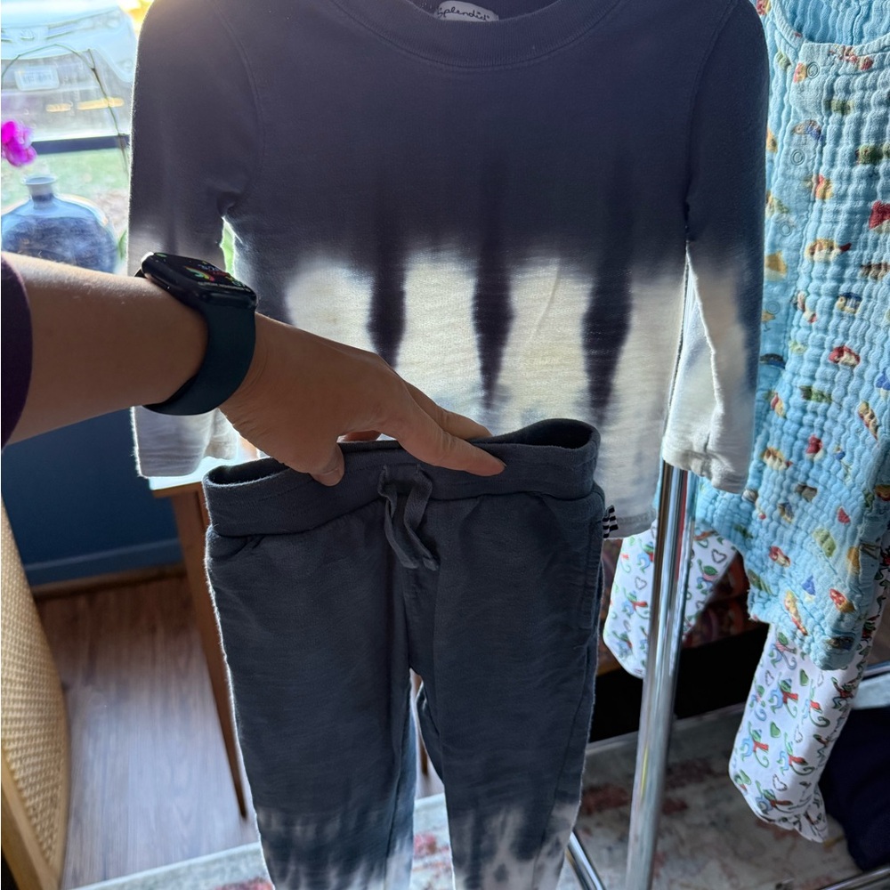 Gradient Long Sleeve and Pants Set